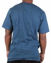 LRG Hombre Azul Náutica Gills Y Granos Oro Peces Liquor Bebible Camiseta Nwt - £11.97 GBP