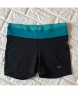 Champion teal black athletic workout shorts - $12.73