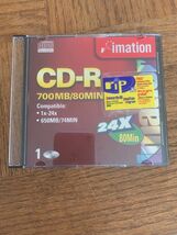 Imation CD-R 80 Minutes CD - $11.76