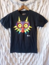 Legend Of Zelda Majoras Mask  T Shirt Black Size M Nintendo 2015 ✨ - £7.65 GBP