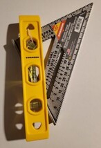 New Swanson Tool Value Pack 7” Speed Square + 9” Speedlite Torpedo Level - $21.74