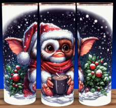 Gremlins Gizmo Coffee Drinker Cup Mug 20oz with lid and straw - £15.53 GBP