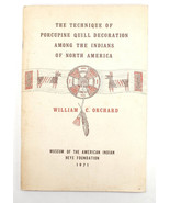 Technique of Porcupine Quill Decoration Indians of North America Orchard... - $7.00