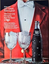 Tab coca cola red tuxedo bottle tab company-1964 Vintage Print Ad - €9,58 EUR
