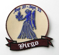 Virgo Astrology Star Sign Novelty Embroidered Patch 3.25 Inches - £4.23 GBP