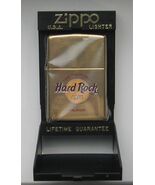 Hard Rock Cafe ORLANDO, Florida Zippo Lighter 1998 Polished Brass - $521.33 MXN