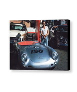 Rare Framed James Dean Porsche 550 Spyder Vintage LAST Photo. Jumbo Gicl... - £15.02 GBP