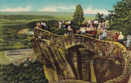 Lover&#39;s Leap Rock City Gardens Lookout Mountain Tennessee TN 1954 Postcard C40 - £2.38 GBP
