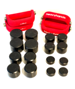 AMF HeavyHands Red Dumbbell Adjustable Sets 1-to-4 Pound Hand Weights - ... - $108.89