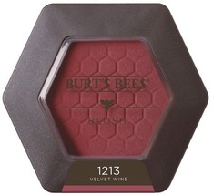 Burt&#39;s Bees 100% Natural Blush with Vitamin E, Velvet Wine - 0.19 Ounce - $10.90