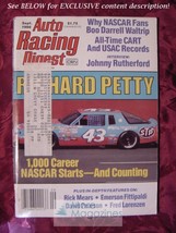 Auto Racing Digest September 1986 Richard Petty Darrell Waltrip Rick Mears - £4.24 GBP