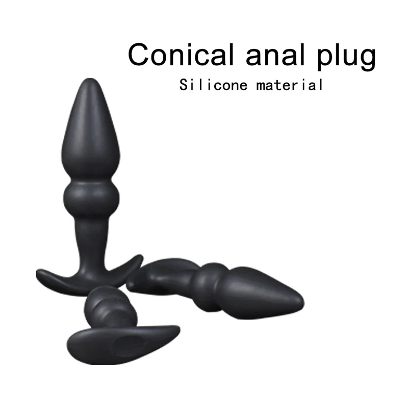 Sporting Hot Sale One Set Premium Comfortable Silicone Mature Toys 3 Pieces Coni - £31.96 GBP