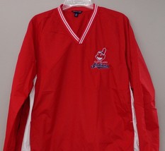 Cleveland Indians Sport-Tek® V-Neck Raglan Wind Shirt XS-6XL  New - £23.06 GBP+