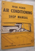 1958 VINTAGE AIR CONDITIONING SHOP MANUAL BOOK - $14.84