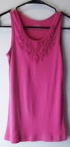 Children's Place Girls Shirt Size XL (14) Pink Tank Top - 100% Cotton - $5.89