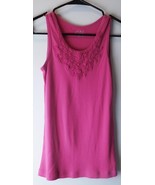 Children&#39;s Place Girls Shirt Size XL (14) Pink Tank Top - 100% Cotton - £4.60 GBP