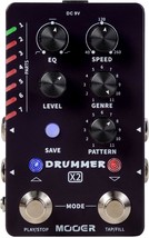 The Mooer Drum Machine Guitar Pedal For Electric Guitar Bass (X2) Featur... - £148.39 GBP