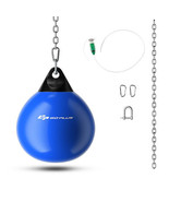 18 Inch 110 Pound Heavy Punching Water Aqua Bag with Adjustable Metal Ch... - $2,403.88 MXN