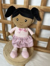 RUSS Cuddle &amp; Co Sophie Pink Brown 12&quot; Soft Plush Doll - $11.30