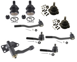 2WD D21 Pickup Upper Lower Ball Joints Inner Outer Tie Rods Idler Arm Steering  - £118.07 GBP