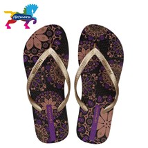 Hotmarzz Women Beach Flip Flops Bohemia Floral Summer Slippers Ladies Fashion Sa - £30.49 GBP