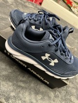 New Under Armour Charged Assert Men’s 8 Navy Blue Shoes!  Brand new in box! - £30.92 GBP
