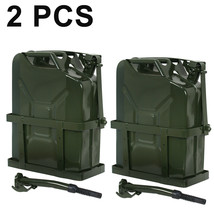 2X Jerry Can Metal Tank Holder Steel 5 Gallon 20L Army Backup Military G... - £121.81 GBP