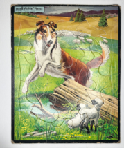 Vintage 1957 Whitman Lassie Tray Picture Puzzle 4428:29 - $12.95