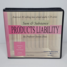 Sum And Substance Products Liability First Edition 3 CD - $16.44