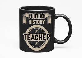 Make Your Mark Design History Teacher. Graduation, Black 11oz Ceramic Mug - £17.11 GBP+