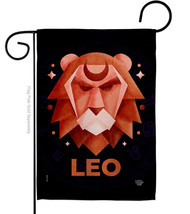 Leo Garden Flag Zodiac 13 X18.5 Double-Sided House Banner - $19.97
