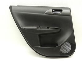 2014 Subaru Impreza Wrx Sti Rear Left Drivers Side Door Panel Card Trim ... - $84.15
