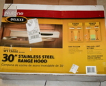 NUTONE WS1 WS130SS ALLURE 30&quot; RANGE HOOD OPEN BOX (WITH DENT) NEVER USED... - $189.00
