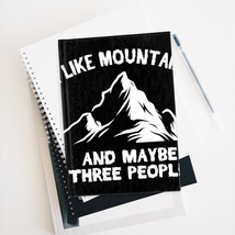 Mountain Lovers Journal: 128-Page Hardcover with Humorous &quot;People&quot; Quote - $26.78
