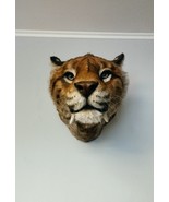 Tiger Plush. Smilodon. Faux Taxidermy Head. Realistic Plush. - $1,641.00