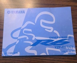 Yamaha R6 YZF-R6T (C) Owner's Manual LIT-11626-18-45  - $18.37