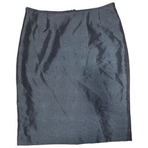 Le Suit Womens Long Skirt Color Black/Silver Size 12 - £54.27 GBP