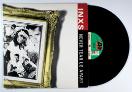 INXS - Never Tear Us Apart (1988) Vinyl 12&quot; Single • Kick Remix, Different World - $25.61