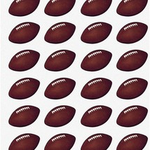 Game Day Touchdown Party Pack - 24 Football Cut Outs for Sports Theme Birthday D - £100.14 GBP