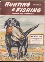 Hunting and Fishing 10/1951-Marge Opitz cover art-pix-info-ads-G/VG - £33.27 GBP