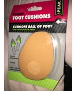 NEW PEAK WOMENS FOOT CUSHIONS PREVENT SORENESS AND FATIGUE 1 PAIR - €6,05 EUR