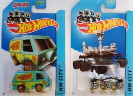 Hot Wheels - Mystery Machine &amp; Mars Rover Curiosity (LOT OF 2) - $54.44