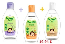 Body Oil 150ml for baby 0+ Bochko baby body oil soothes, nourishes and moisturiz - $9.97
