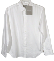 Everlane Women&#39;s The Silky Cotton Relaxed Shirt Long Sleeve Button Up Size 0 - £31.38 GBP