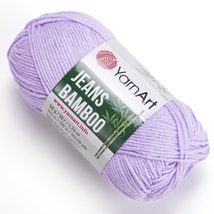 Yarn Art Jeans Bamboo 50% Bamboo 50% Acrylic Weight of 1 Skein of 50 gr.... - £6.96 GBP