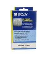 Brady Original White Label Tape Cartridge Vinyl 3/4&quot; x 21&#39; for BMP21 Plu... - $29.48 CAD