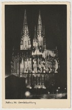 Cologne Cathedral Germany Vintage Postcard Unposted - $4.90