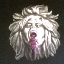 Vampirella Wall Hanging Gothic Vampire Zombie Halloween Horror Prop Macabre Art - £88.14 GBP