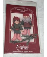 Christmas Ornaments Kit Painted Elves Elf 6&quot;  My Sisters and I  Patterns... - $7.43