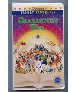 Charlotte&#39; Web VHS Tape in Clamshell Paramount Family Favorites  - £7.73 GBP